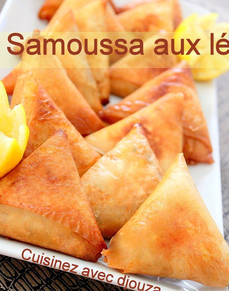 Samoussa aux légumes et pâte filo