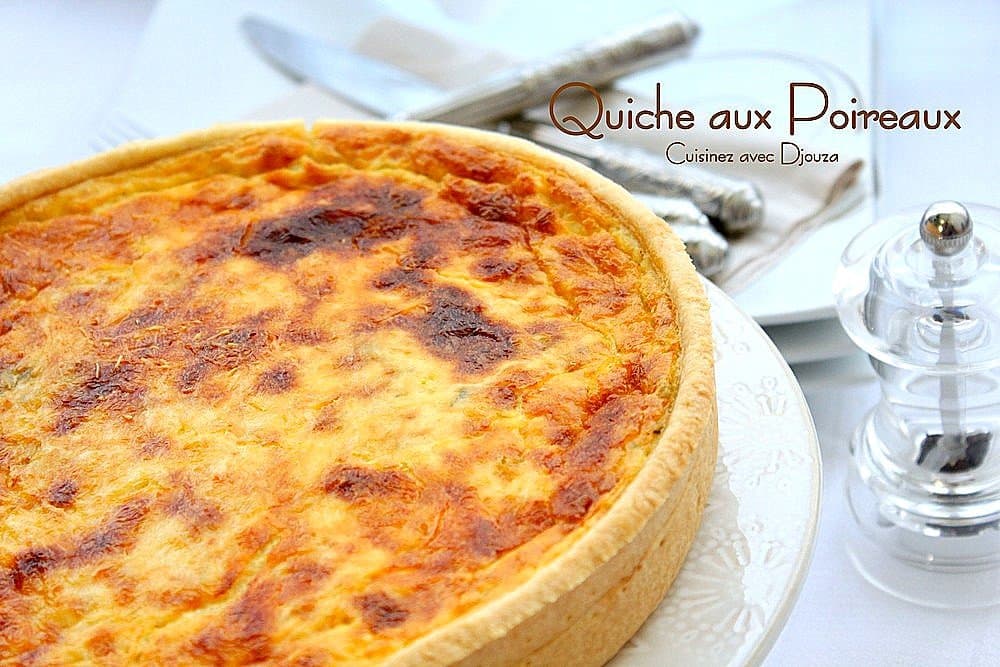 Quiche au poireaux