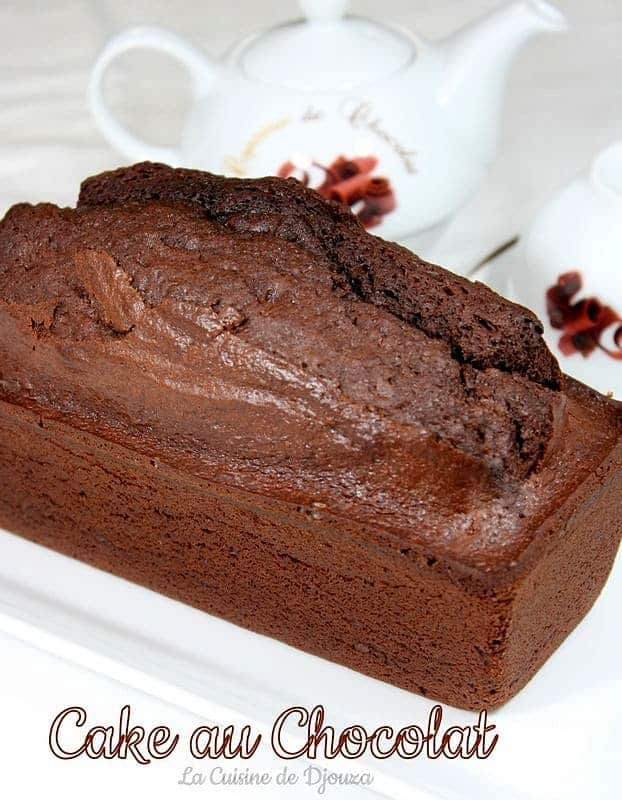 Cake au chocolat moelleux