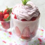 Mousse mascarpone fraises