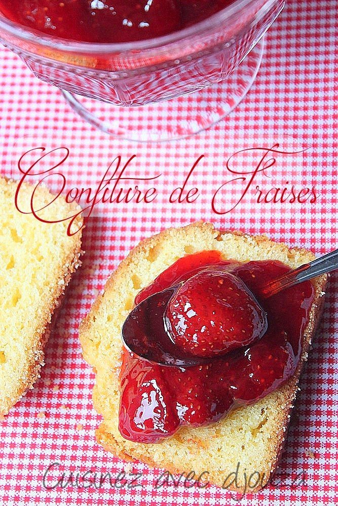 Exquise Confiture de Fraises Gariguettes