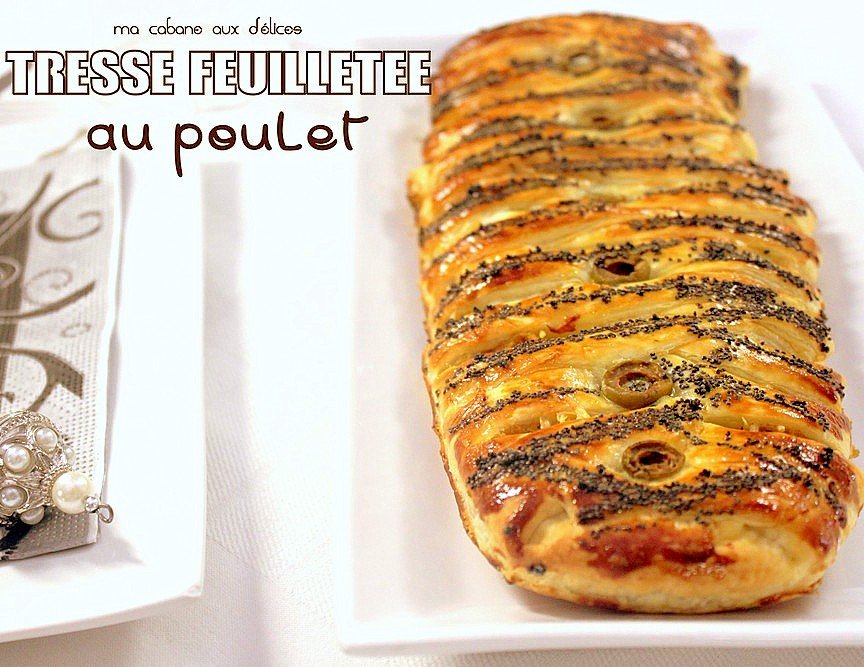 Recette pate feuilletée au poulet