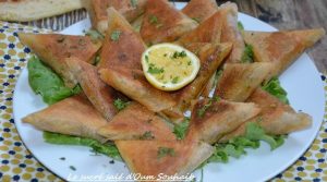 brick à la viande hachée et fromage de Oumsouhaib