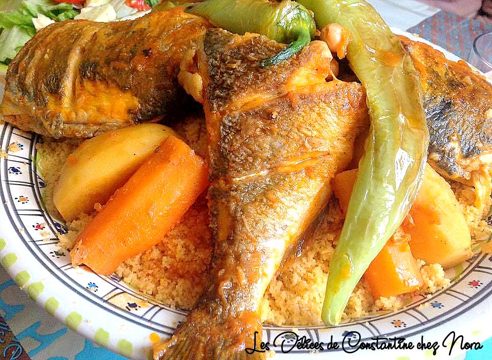 Couscous tunisien au poisson