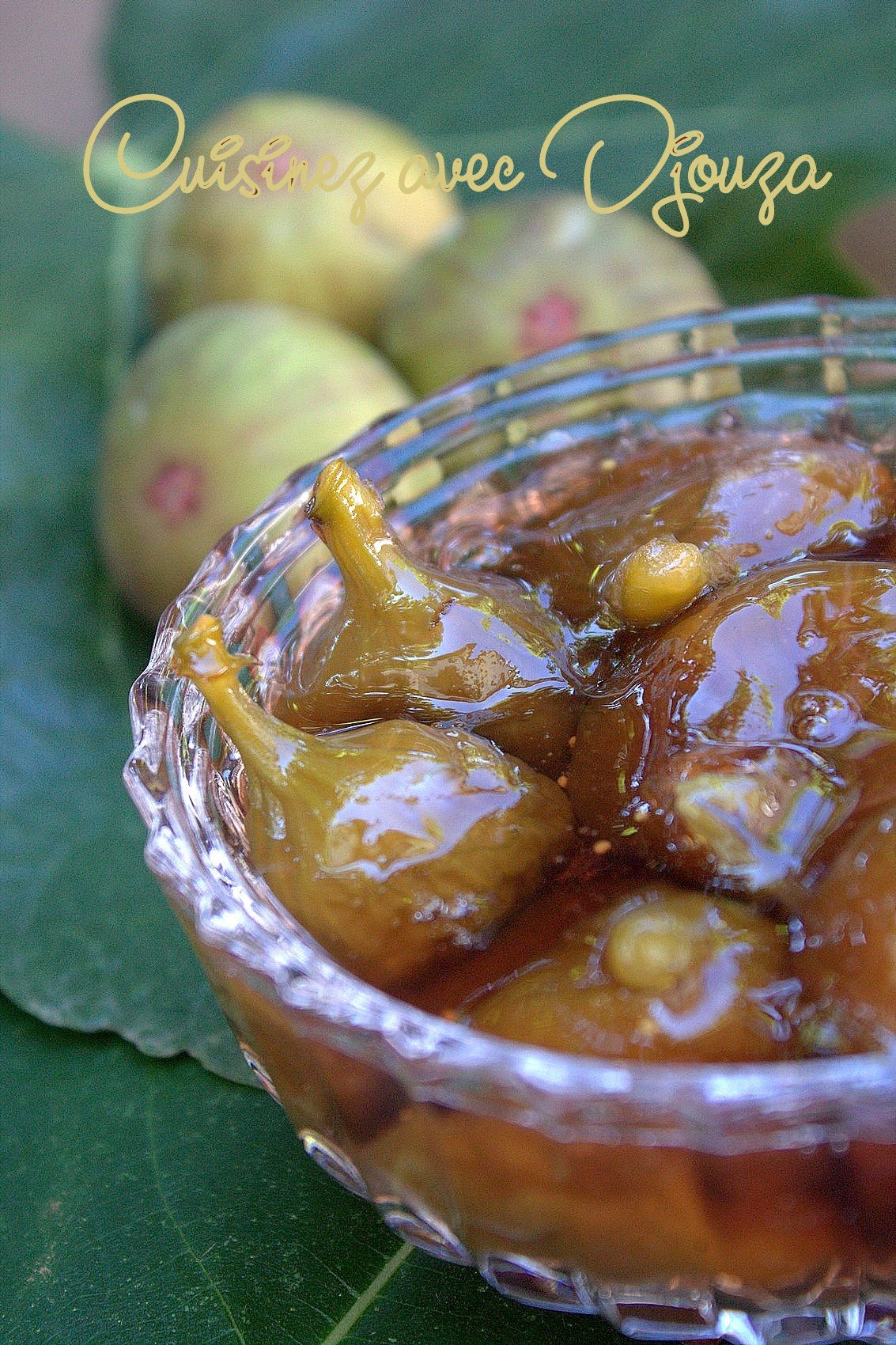 Recette confiture de figues vertes