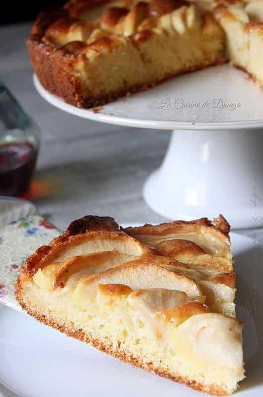 Recette tarte moelleuse aux pommes