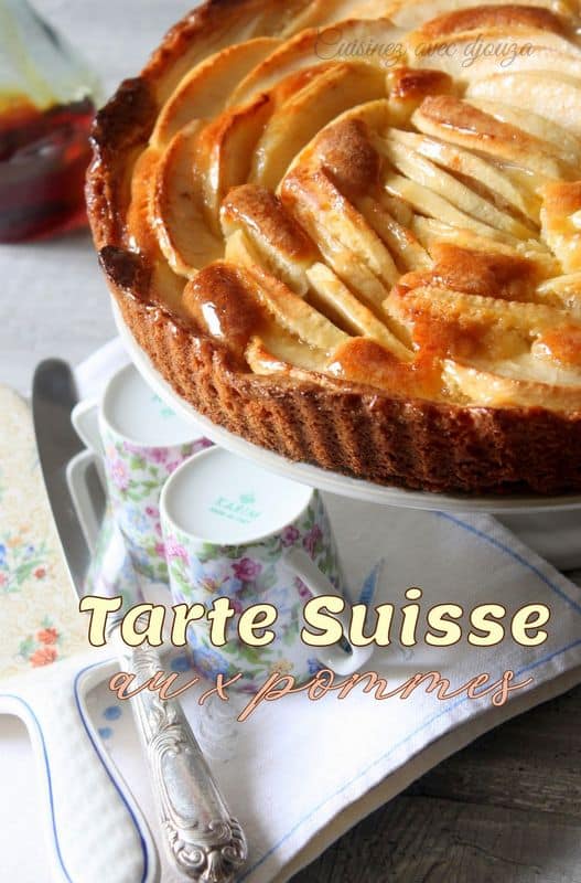 Tarte suisse aux pommes fondantes