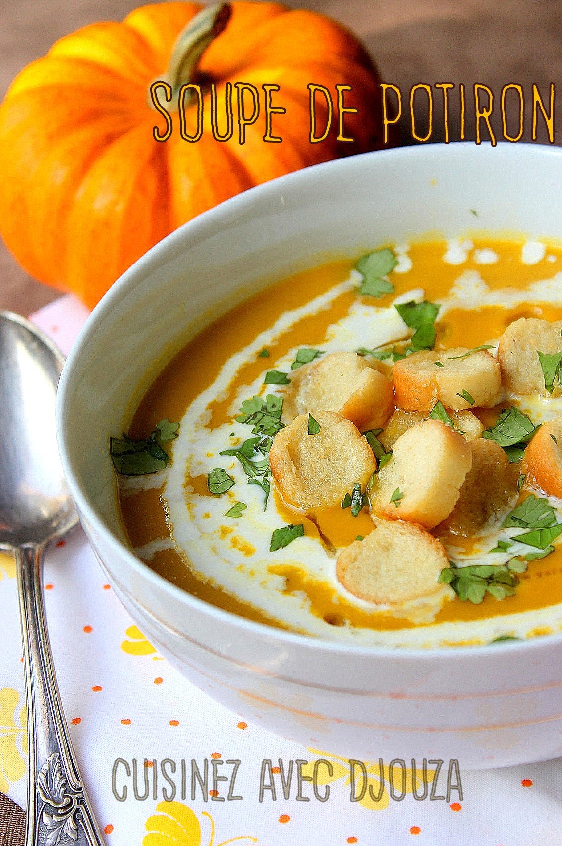 Soupe de courge ou potiron