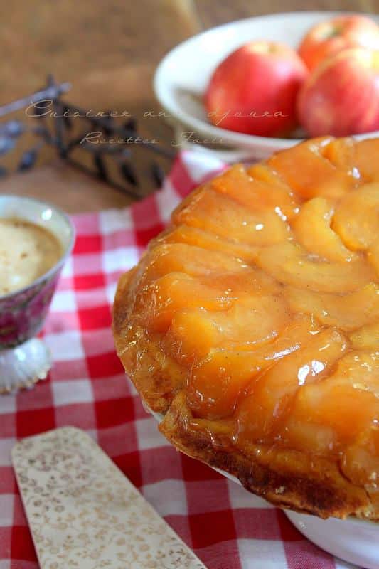 Tarte tatin revisitée de christophe michalak