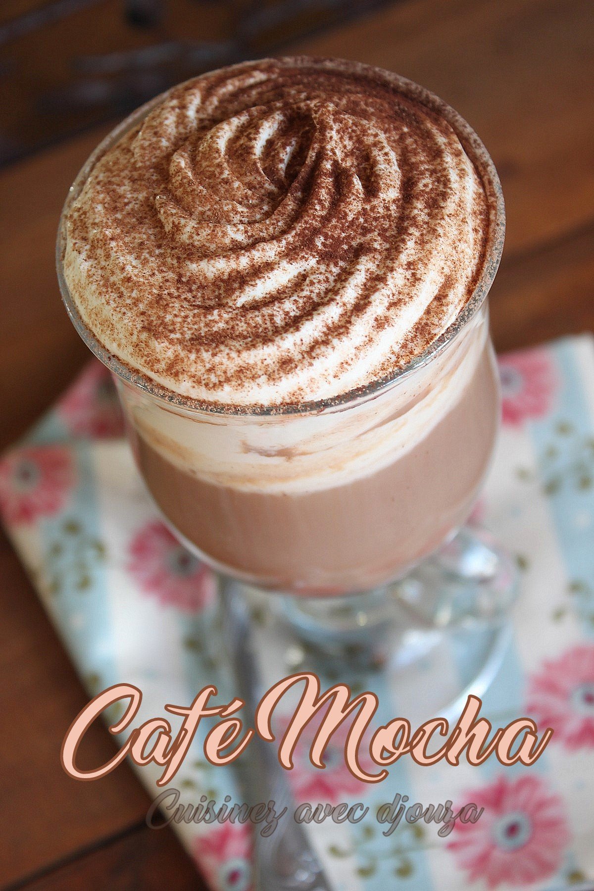 Cafe mocha boisson chaude