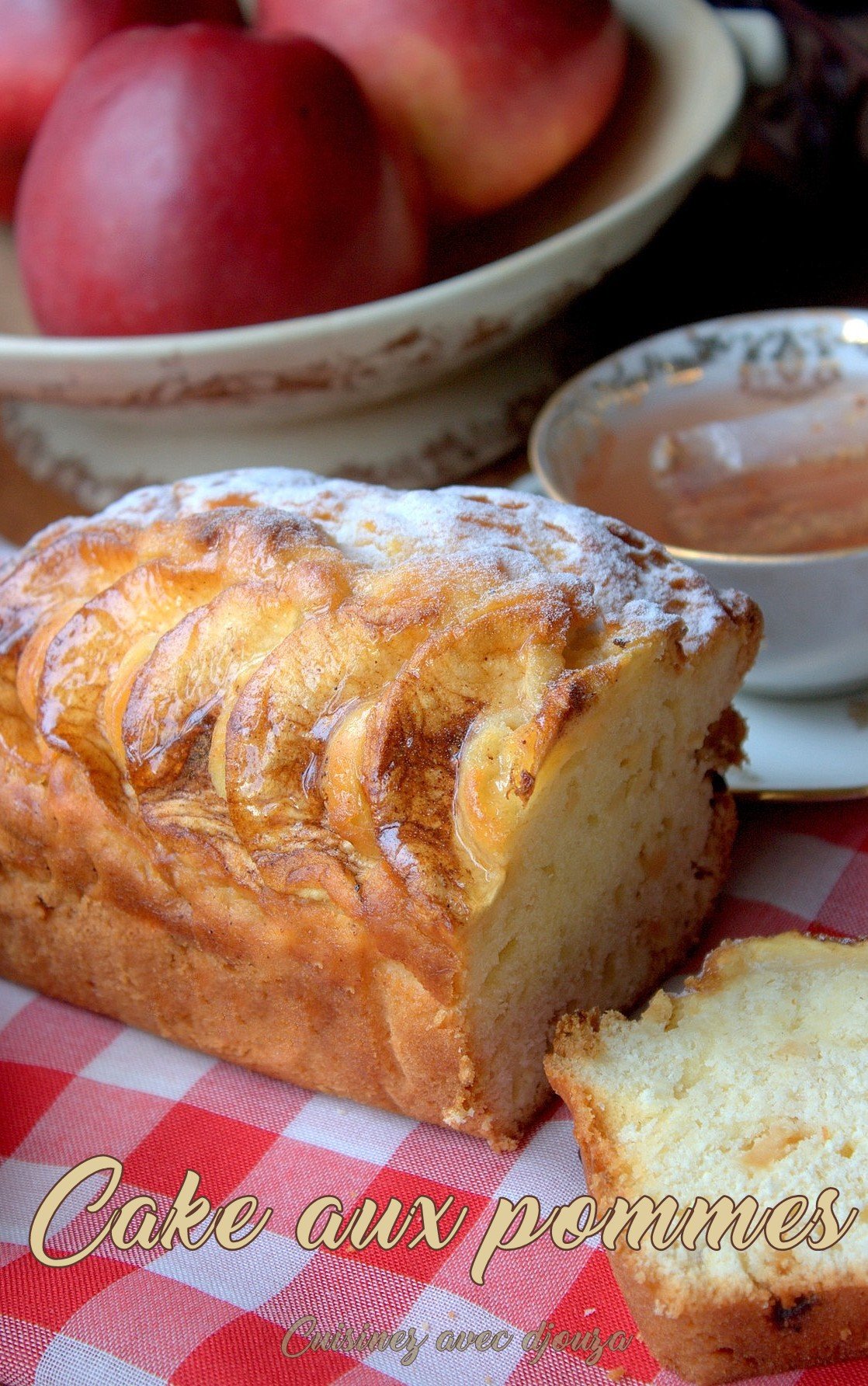 Cake ou gâteau aux pommes