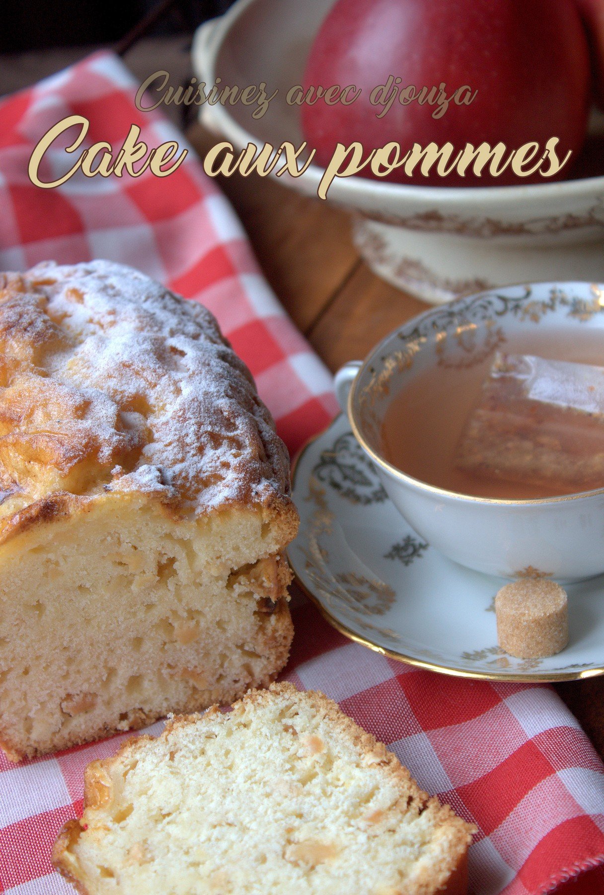 Recette cake aux pommes facile