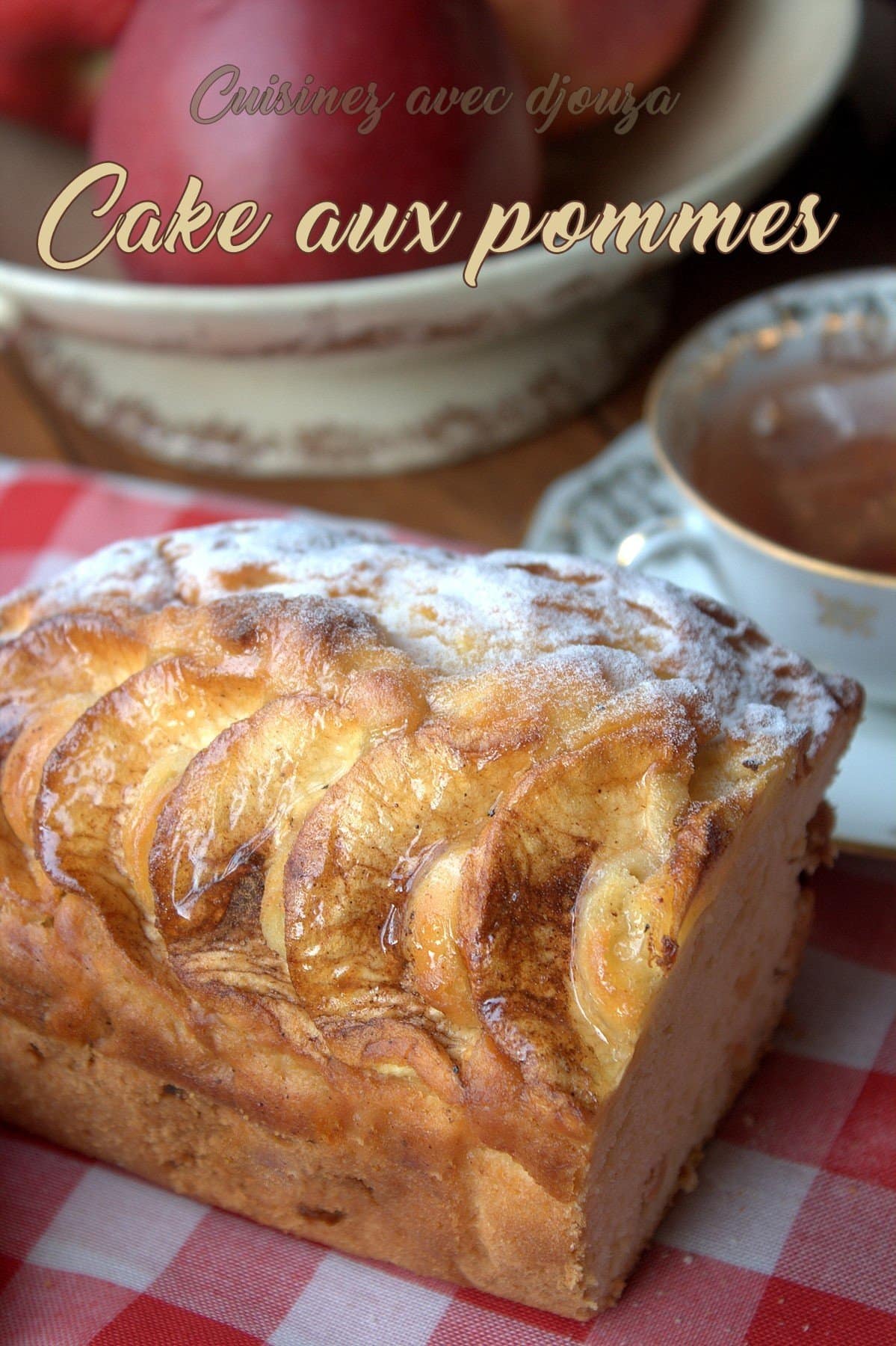 Cake ou gâteau aux pommes