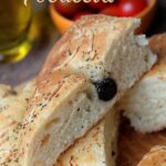 Focaccia pain italien à lhuile dolive