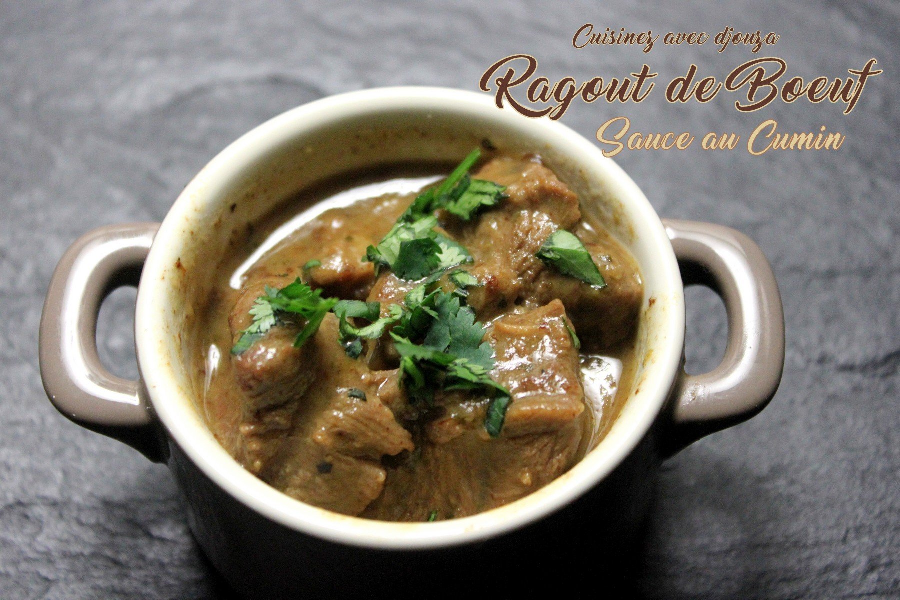 Ragout de boeuf egyptien Camounia