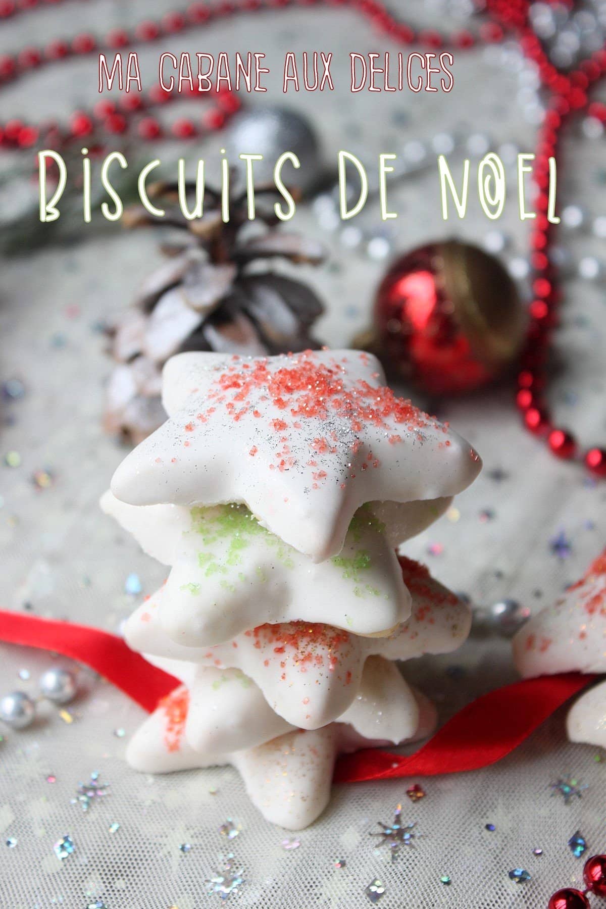 Biscuits de Noel bredele à la glace royale