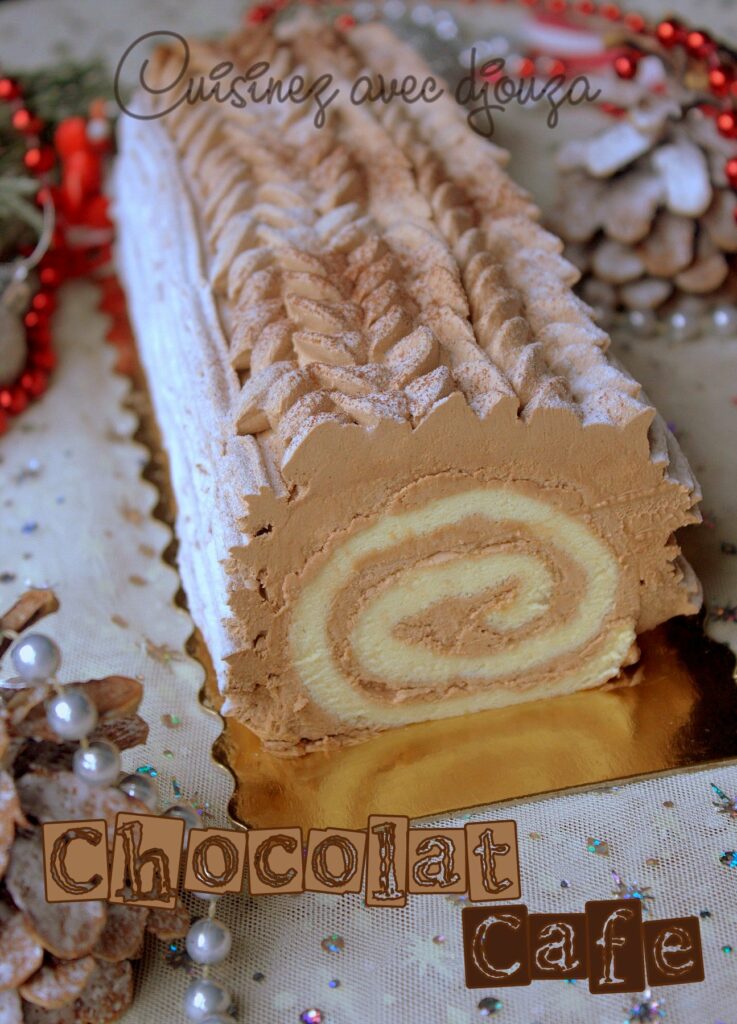 Buche de Noël facile pour débutant chocolat café