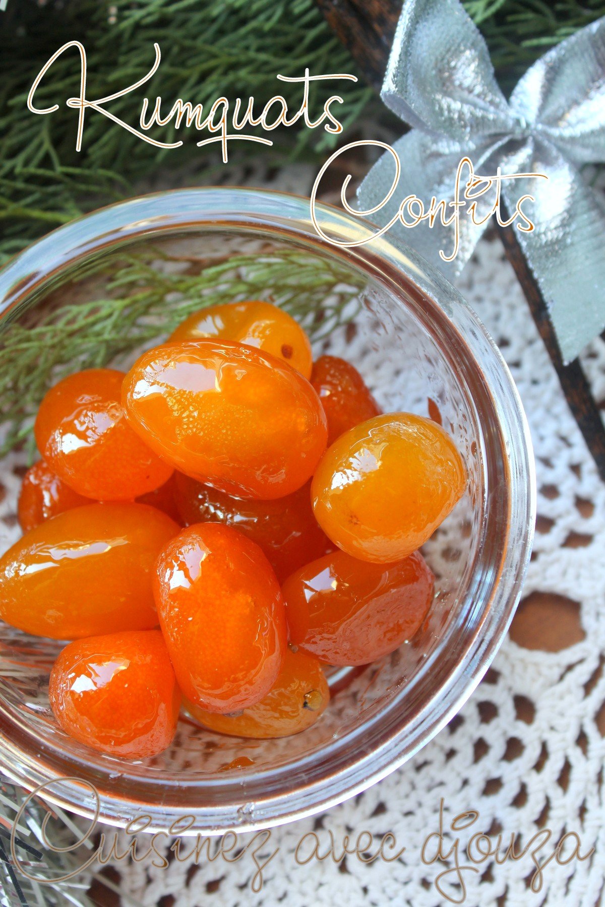 Recette kumquats confits au sucre