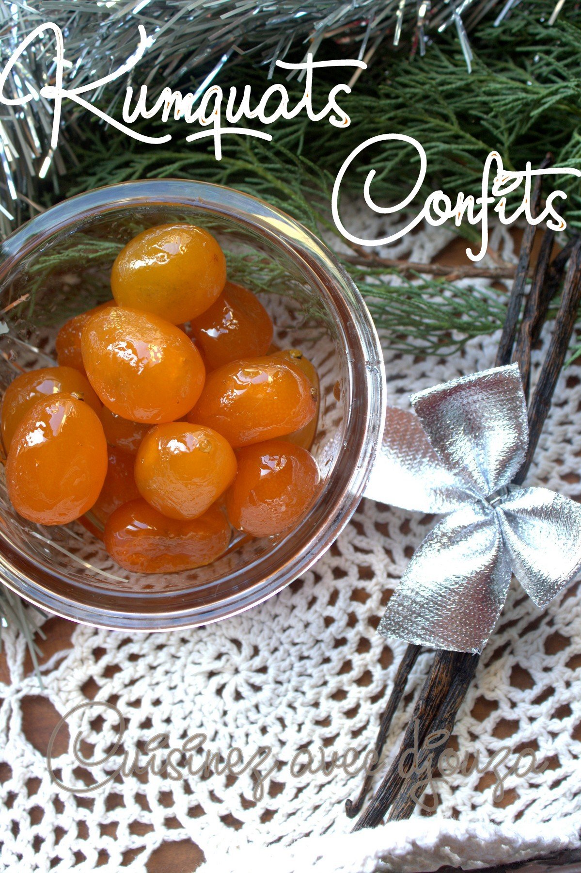 Kumquat confit maison