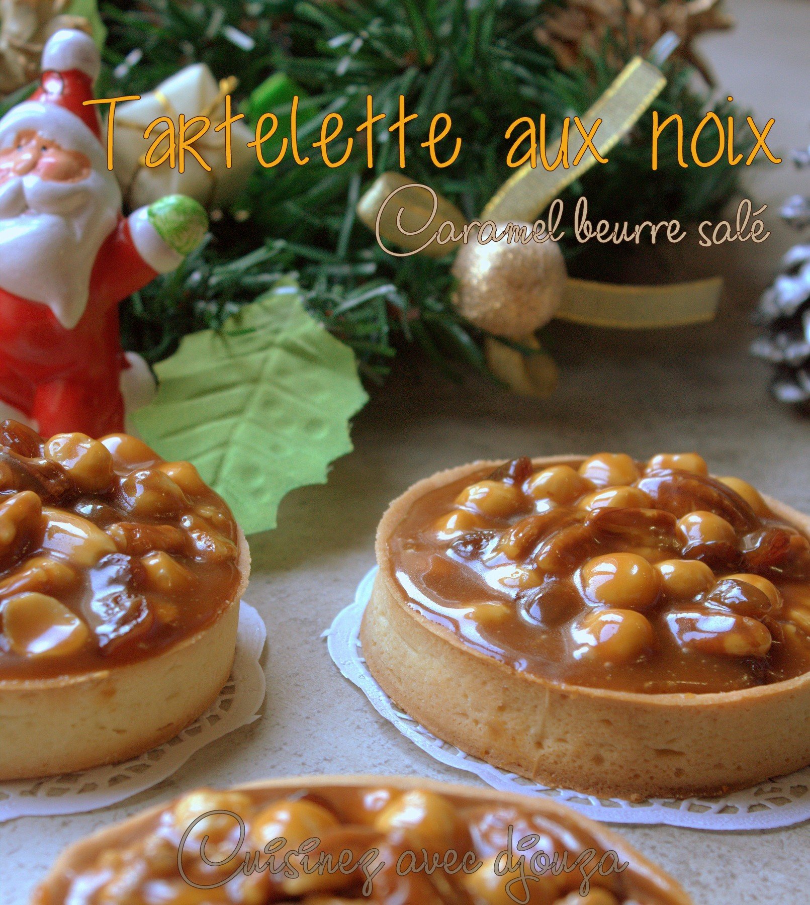 tarte aux noix caramel beurre salé