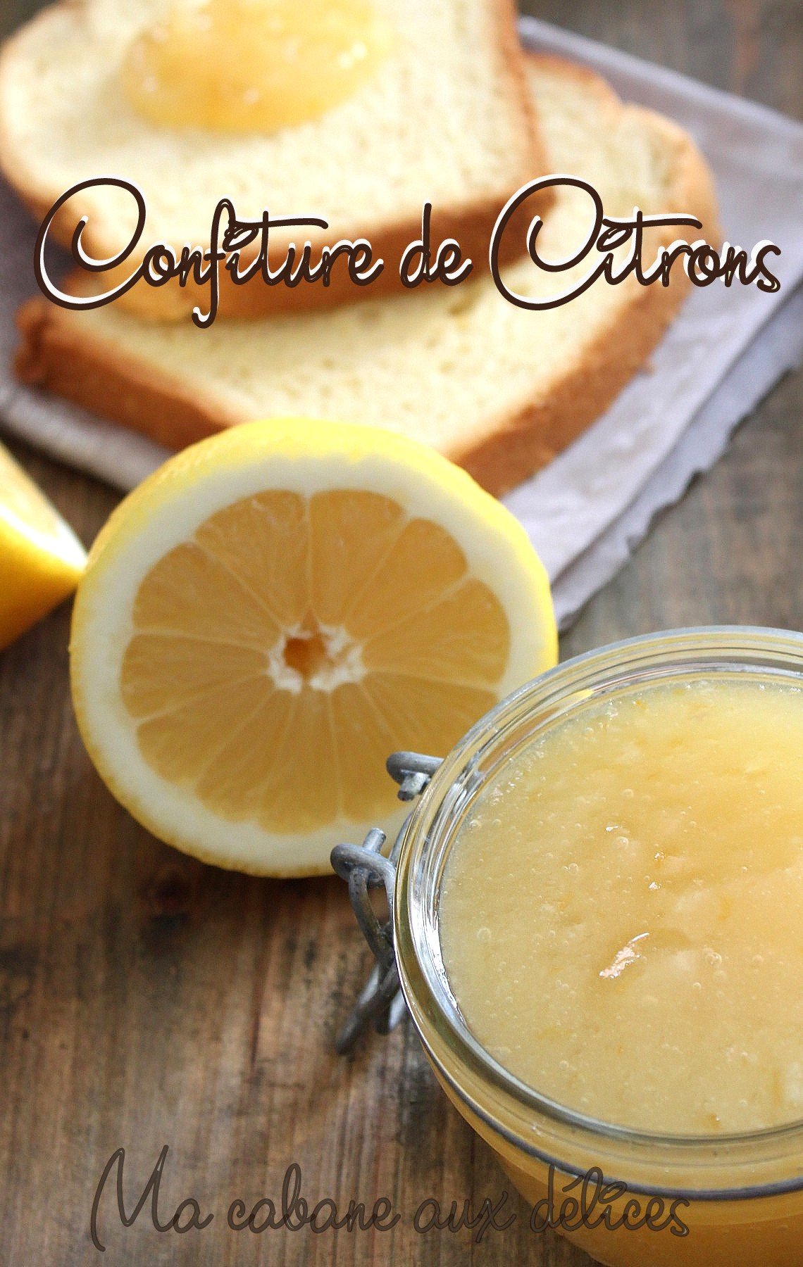 Confiture ou marmelade de citrons