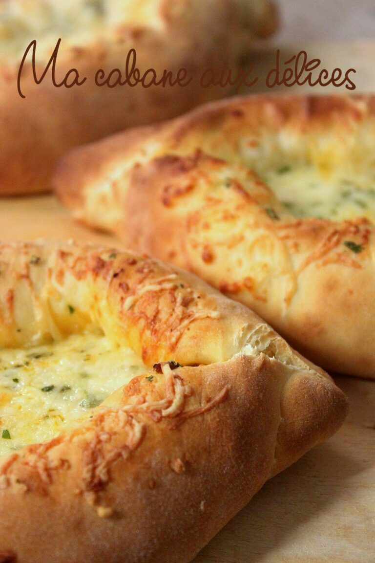 Recette khachapuri au fromage