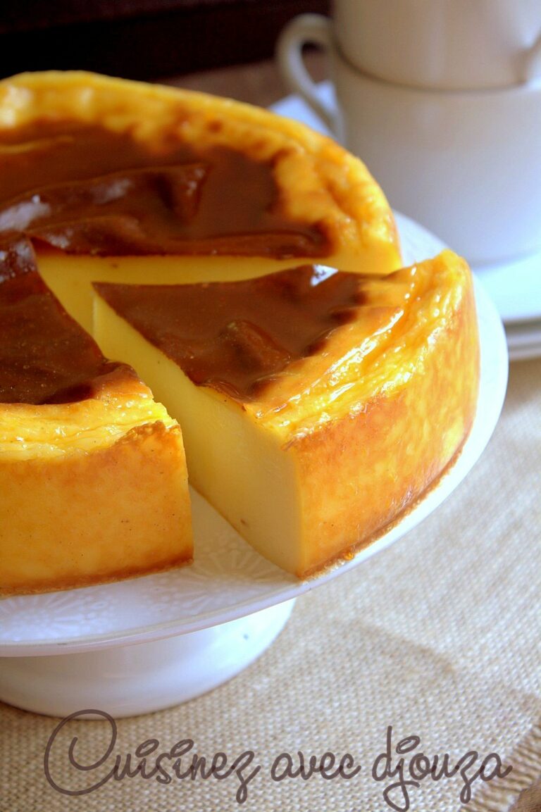 Flan pâtissier sans pâte de Christophe Michalak