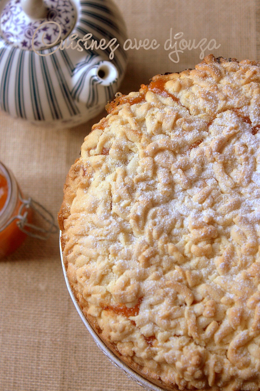 Gateau à la confiture d'abricots mderbel algérien