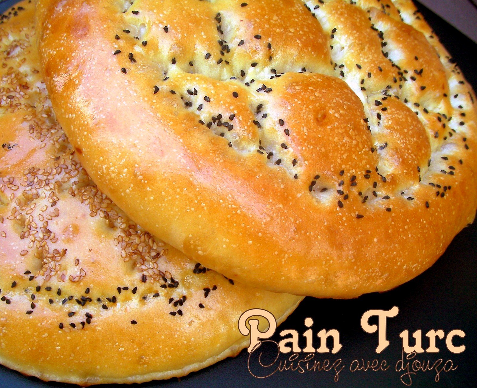 recette pain turc du ramadan pidesi