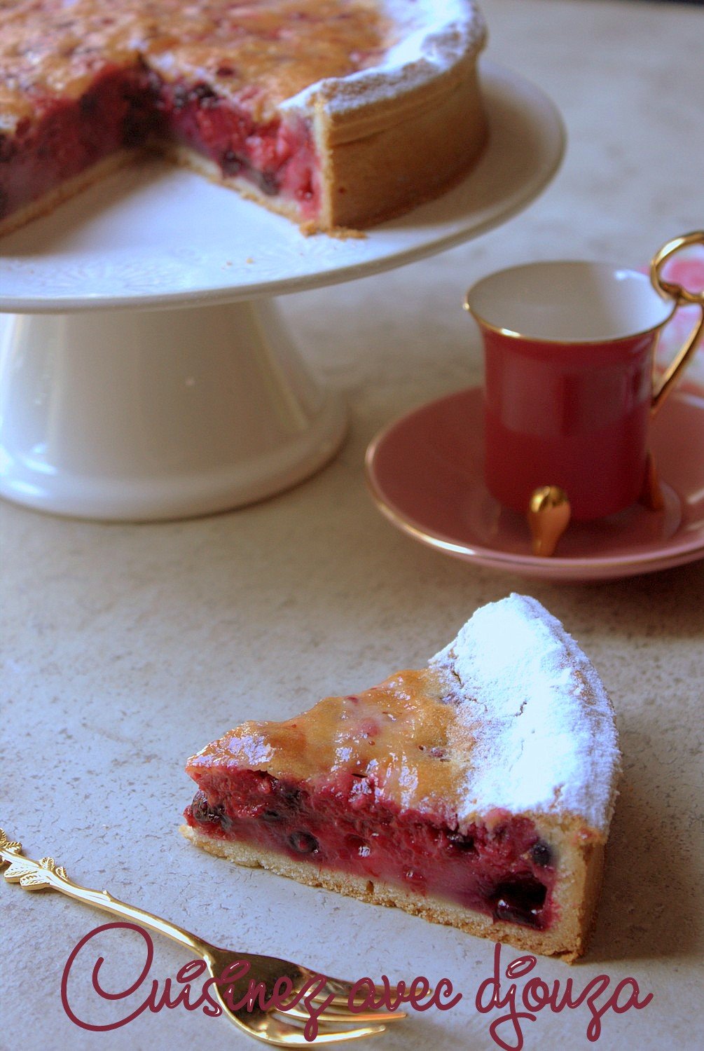 Tarte fruit surgele