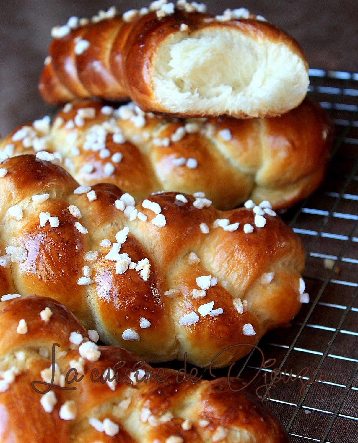 viennoiserie en tresses