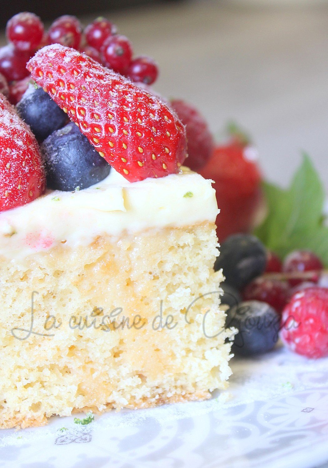 Gateau trois lait génoise moelleuse aux 3 laits