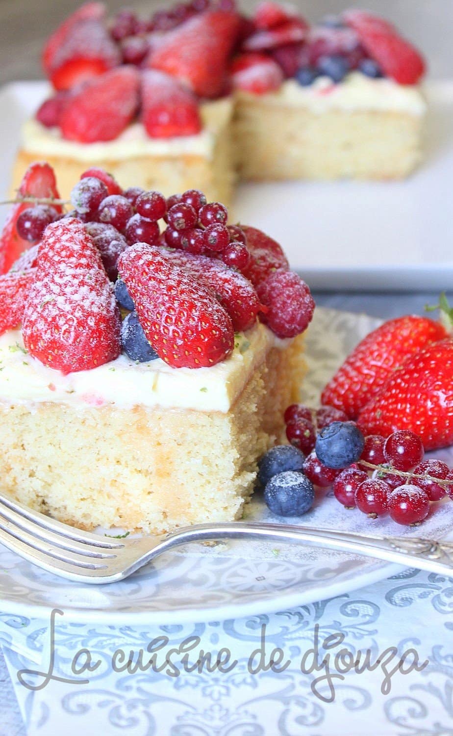 Gateau tres leches, génoise moelleuse aux 3 laits