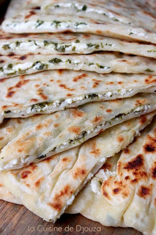 gözleme crêpes au fromage turc