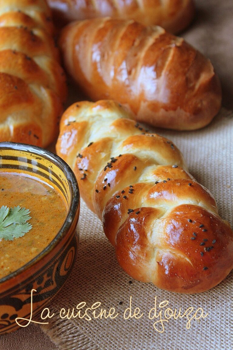 pain brioché salé au lait caillé (lben)