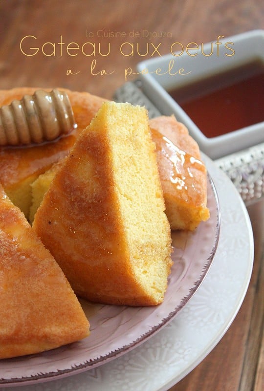 Gateau aux oeufs et miel kabyle mchawcha