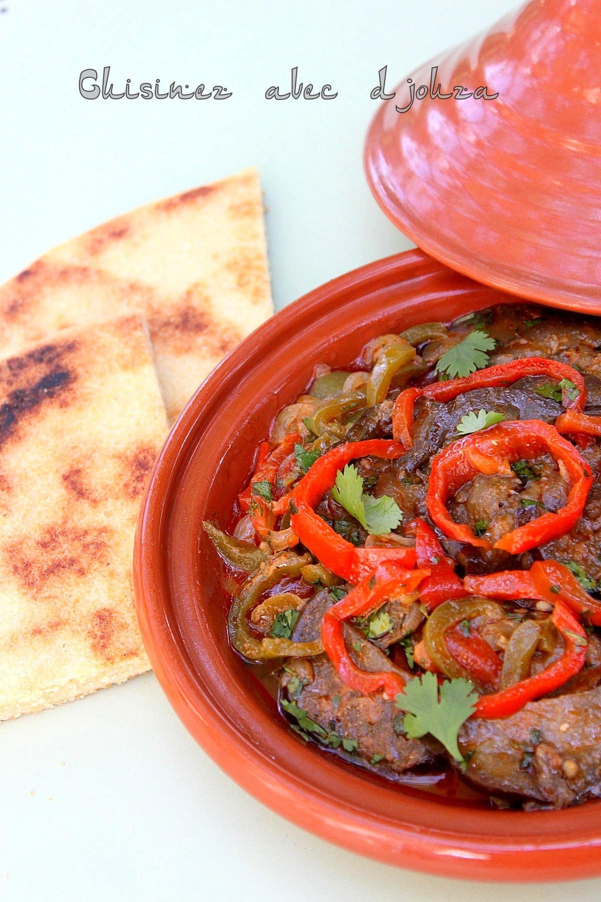 Tajine d'aubergines sans viande