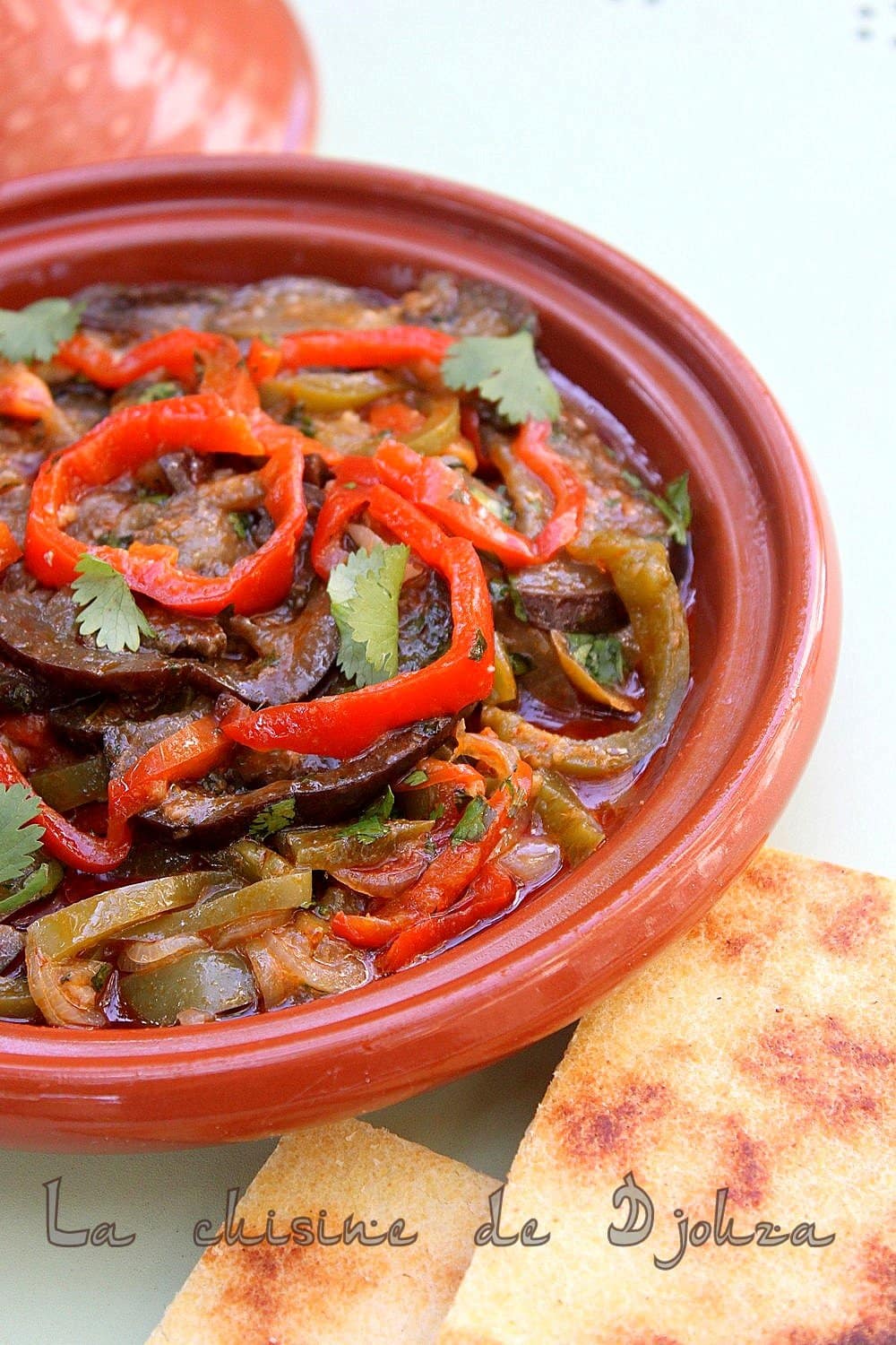 Tajine d'aubergines sans viande