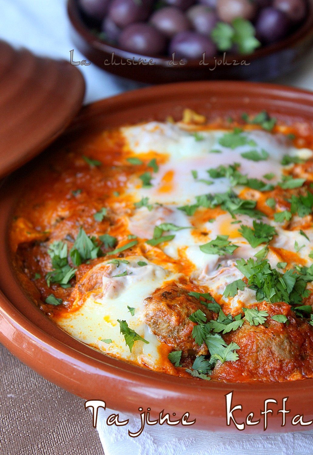 Tajine kefta aux oeufs