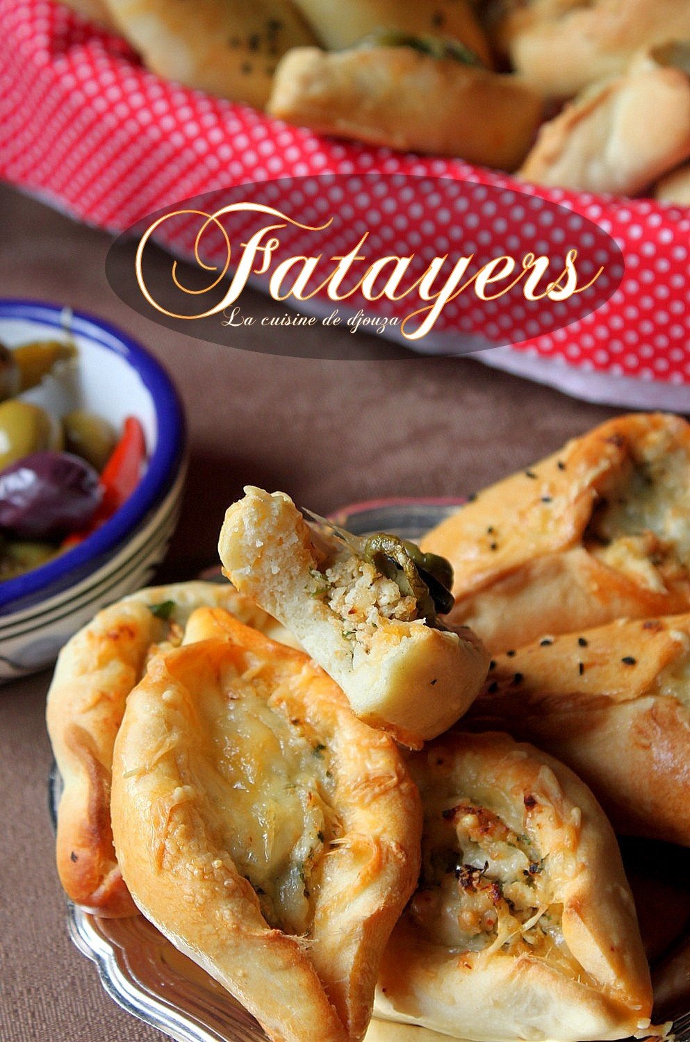 Fatayers chaussons farcis au poulet