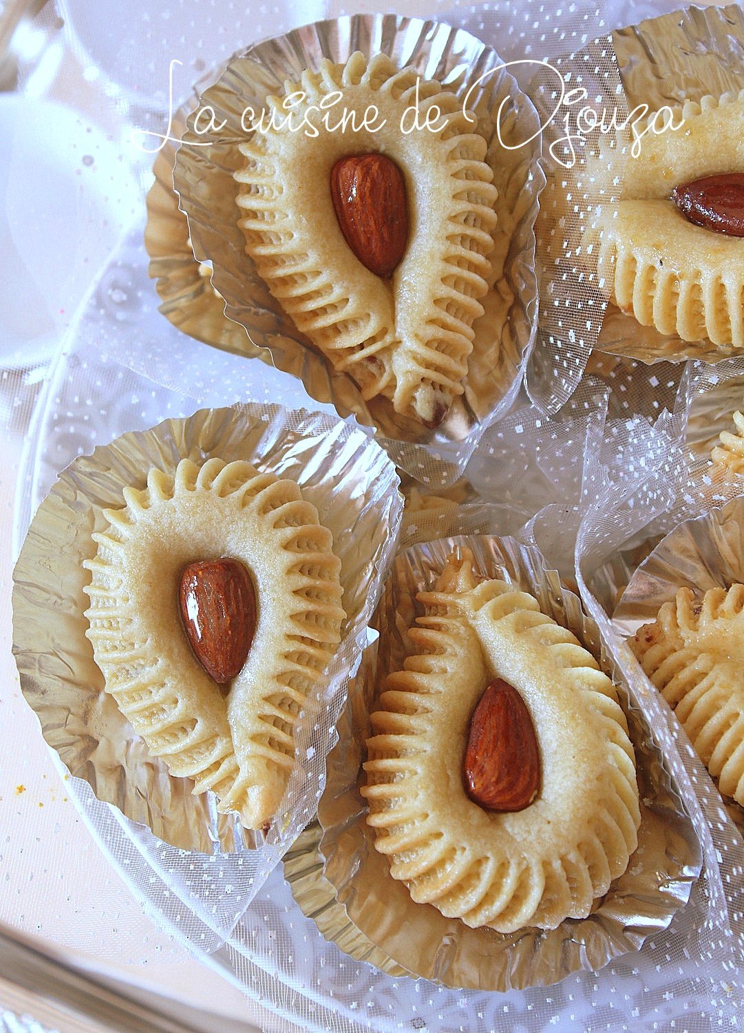 Gateau algérien moderne oeil du chameau