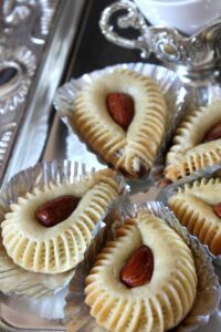 Gateau algérien moderne oeil du chameau