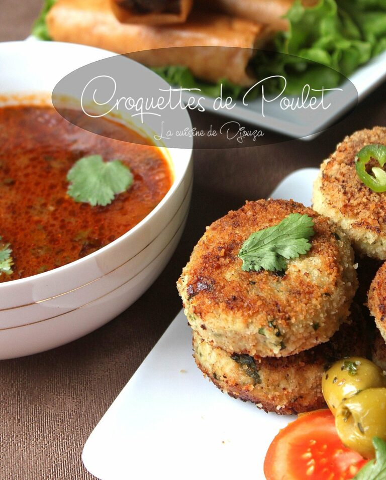 Croquettes de poulet haché maison