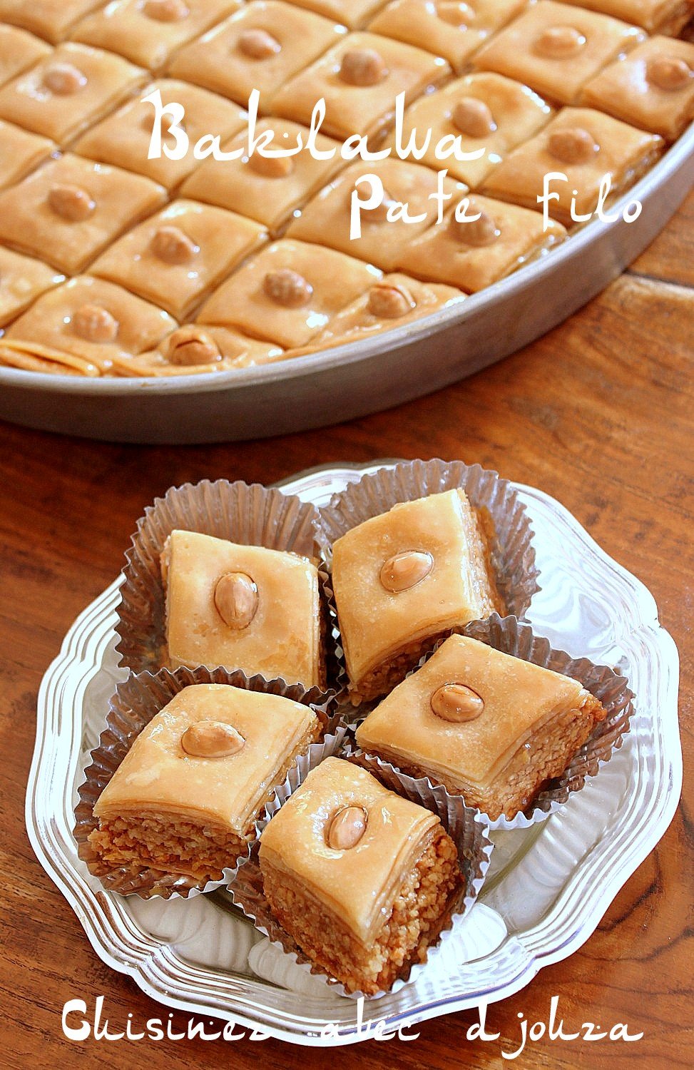 Recette baklawa facile à la pâte filo