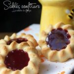 Sables confiture et chocolat rapide et facile à faire