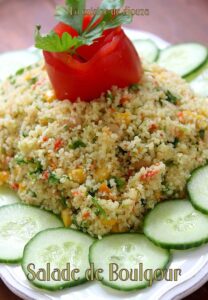 Salade froide de boulgour façon tabboulé