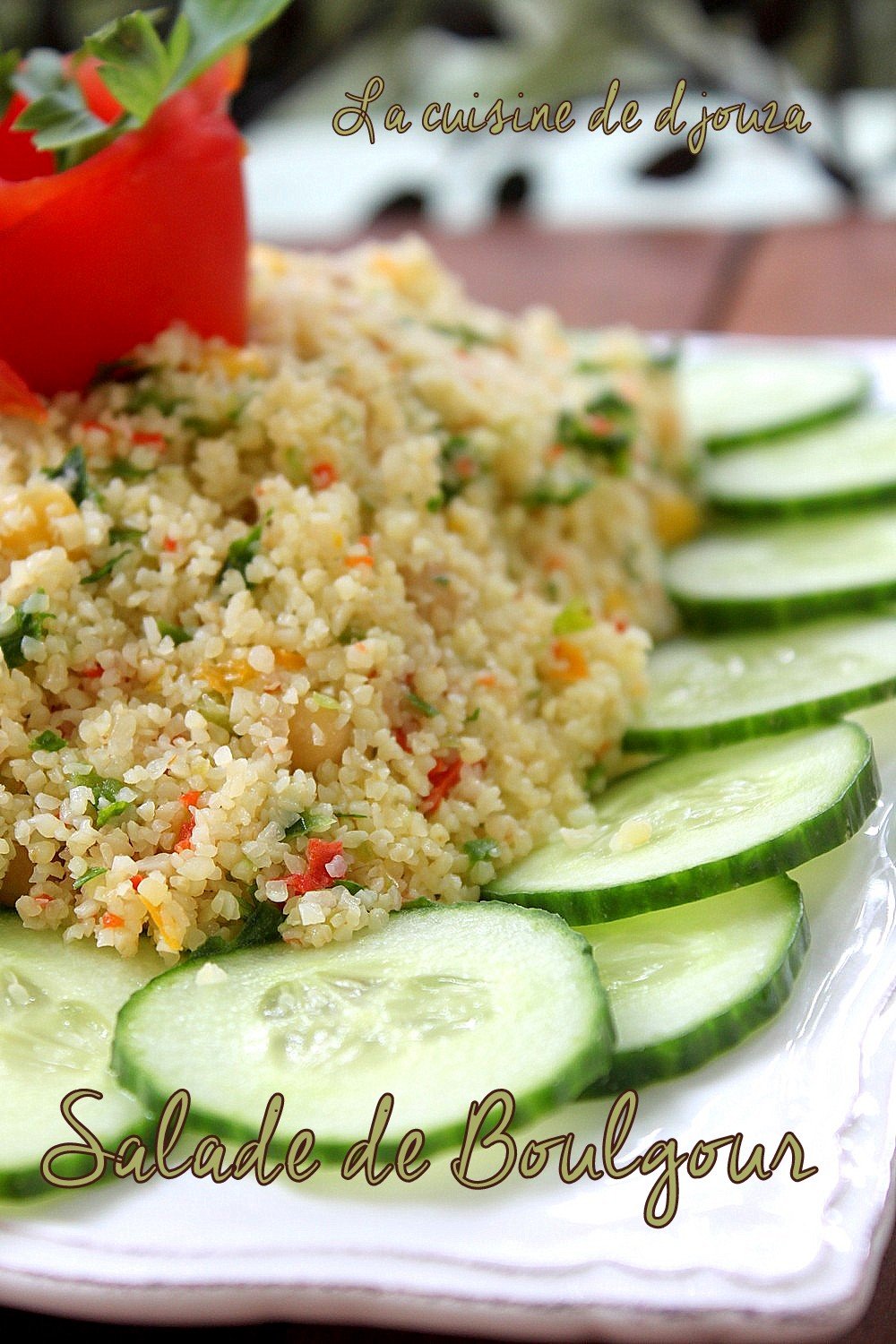 Salade froide de boulgour façon tabboulé