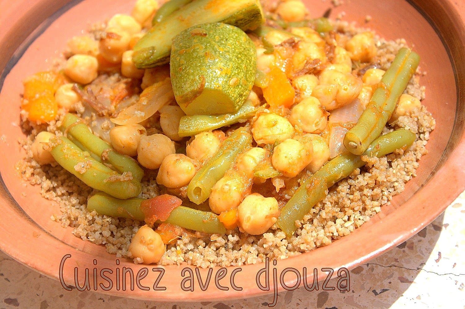 Couscous d'orge aux légumes