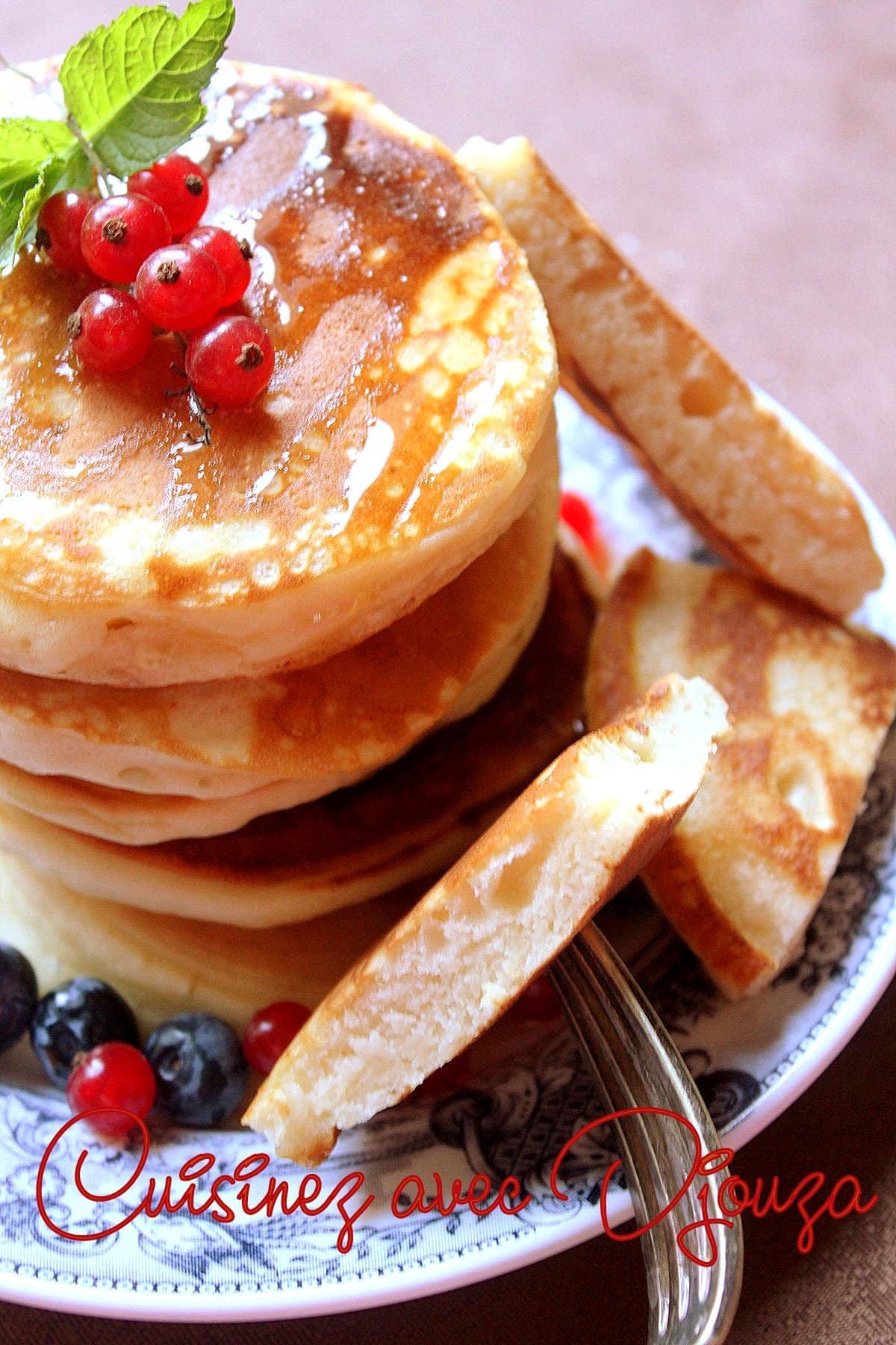 Recette pancakes sans oeufs 