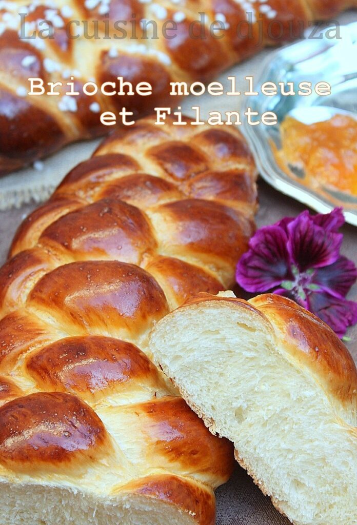 Brioche extra moelleuse et filante facile